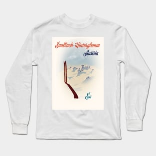 Saalbach-Hinterglemm, Austria ski Long Sleeve T-Shirt